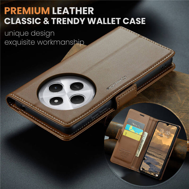 CaseMe Xiaomi 14C Wallet RFID Blocking Case