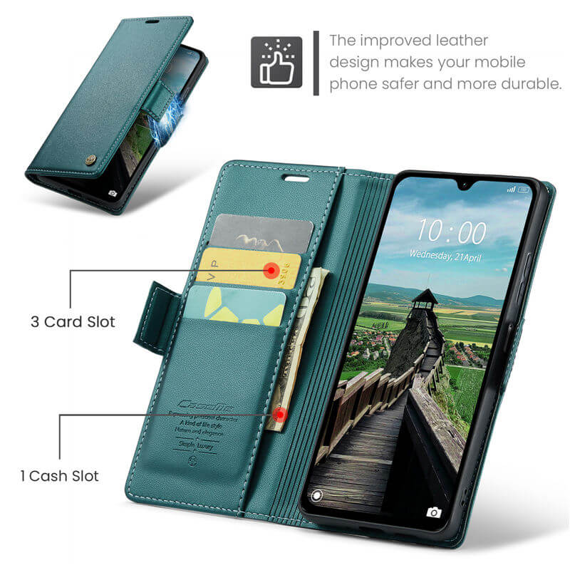 CaseMe Xiaomi 14C Wallet RFID Blocking Case