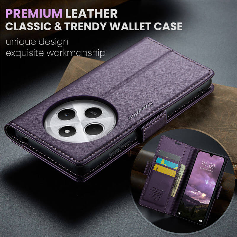 CaseMe Xiaomi 14C Wallet RFID Blocking Case