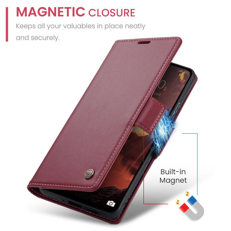 CaseMe Xiaomi 14C Wallet RFID Blocking Case