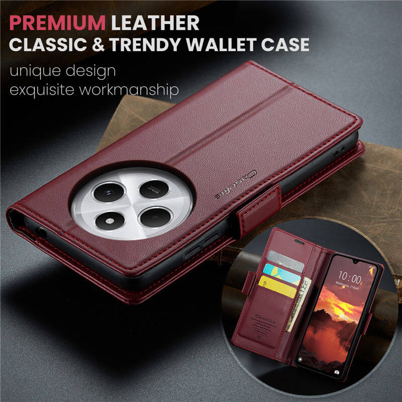 CaseMe Xiaomi 14C Wallet RFID Blocking Case