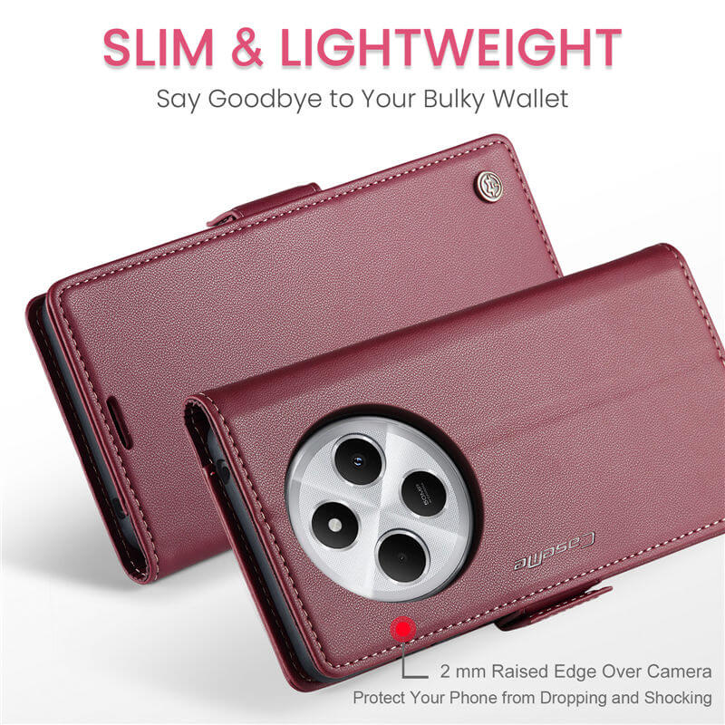 CaseMe Xiaomi 14C Wallet RFID Blocking Case