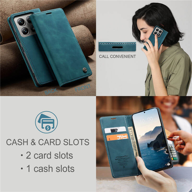 CaseMe Xiaomi 14T Pro Wallet Case