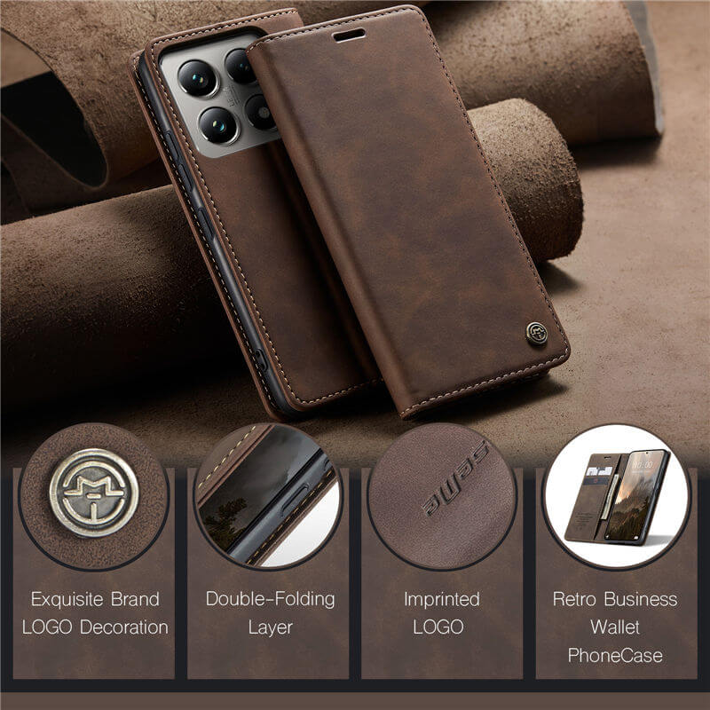 CaseMe Xiaomi 14T Pro Wallet Case