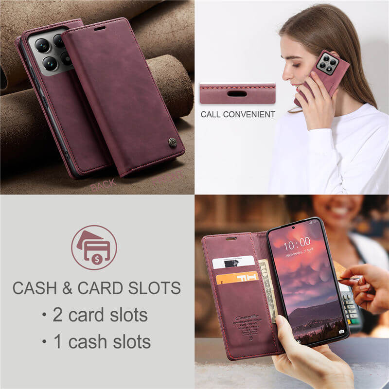 CaseMe Xiaomi 14T Pro Wallet Case