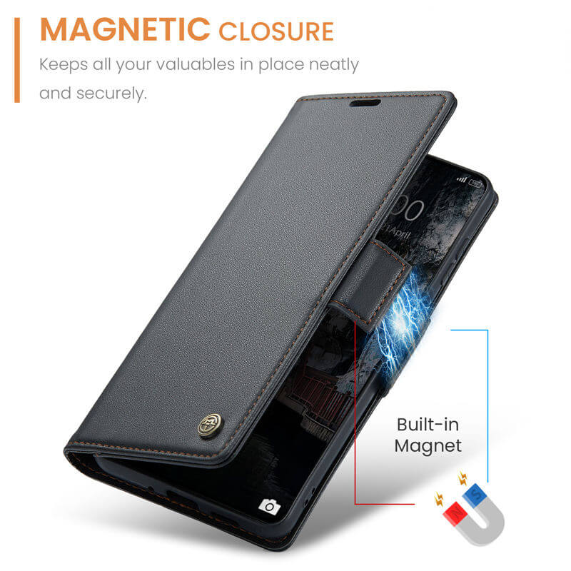 CaseMe Xiaomi 14T Pro Wallet RFID Blocking Case