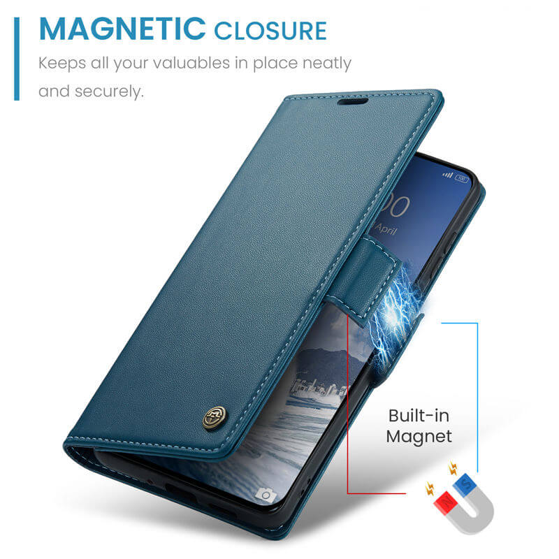 CaseMe Xiaomi 14T Pro Wallet RFID Blocking Case