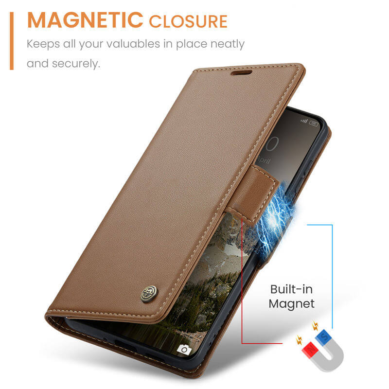 CaseMe Xiaomi 14T Pro Wallet RFID Blocking Case