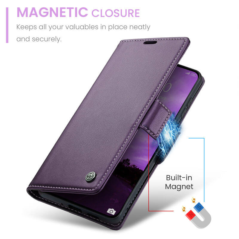 CaseMe Xiaomi 14T Pro Wallet RFID Blocking Case