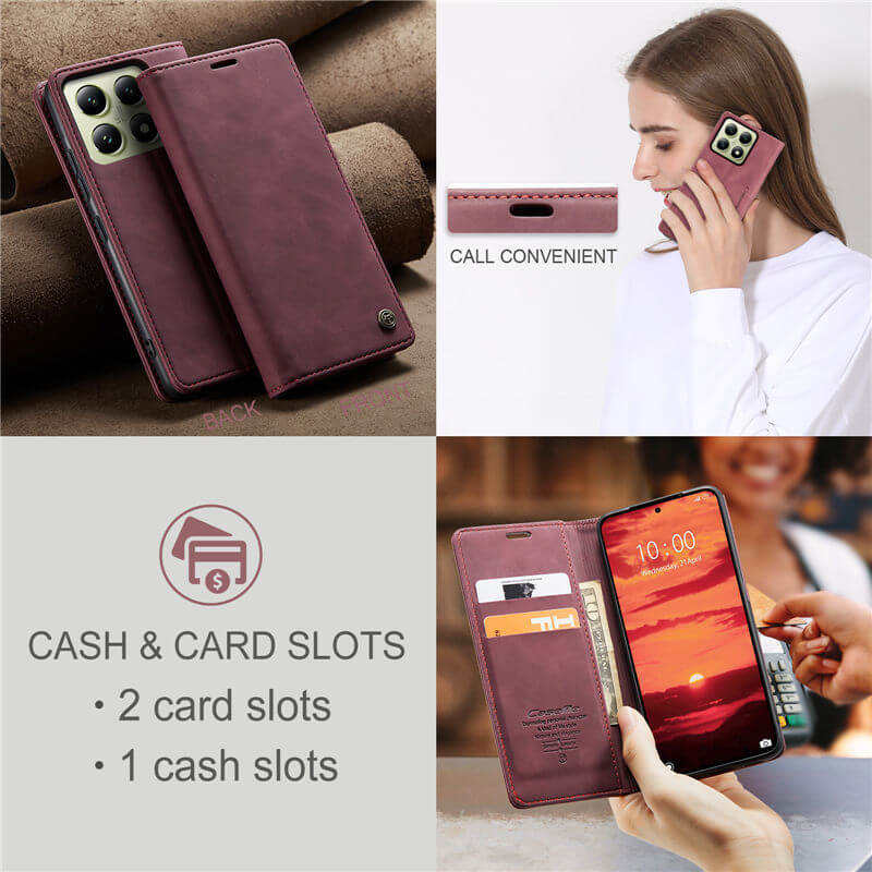 CaseMe Xiaomi 14T Wallet Case