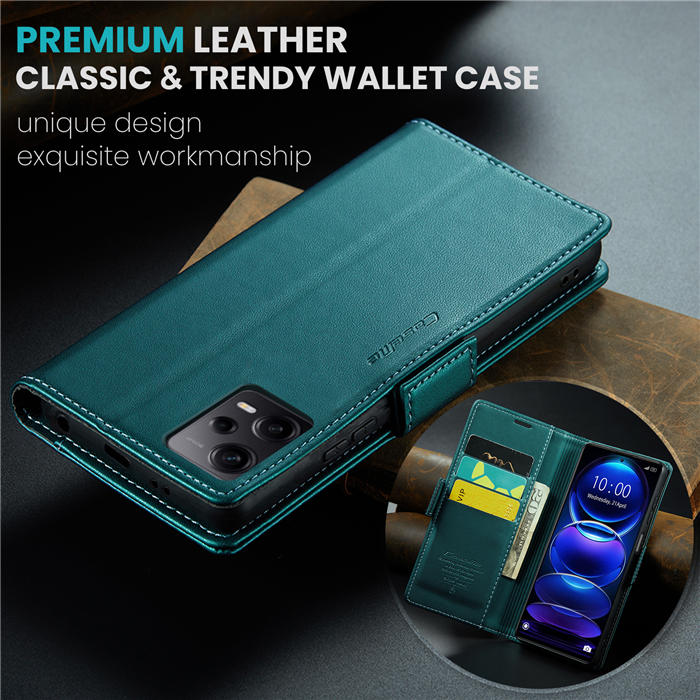 CaseMe Xiaomi POCO X5 Pro 5G Wallet RFID Blocking Magnetic Buckle Case