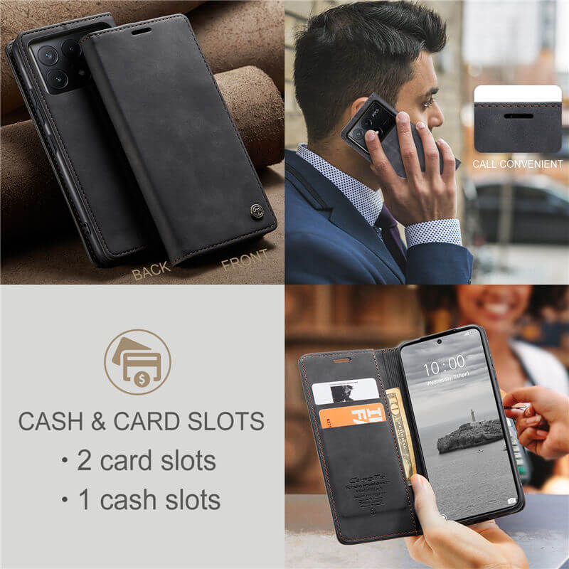 CaseMe Xiaomi Poco X6 Pro Wallet Case