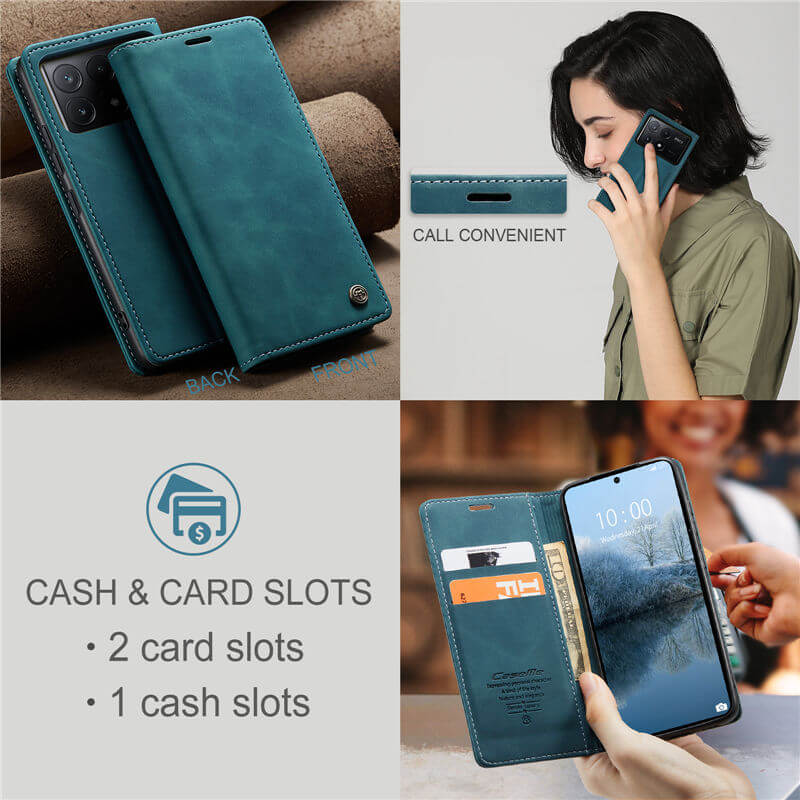 CaseMe Xiaomi Poco X6 Pro Wallet Case