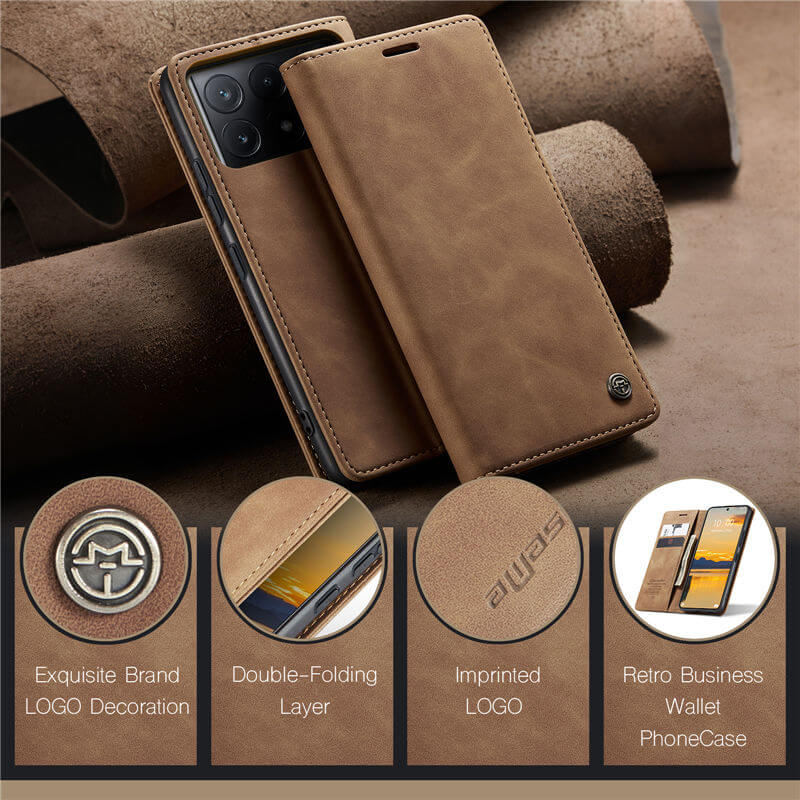 CaseMe Xiaomi Poco X6 Pro Wallet Case