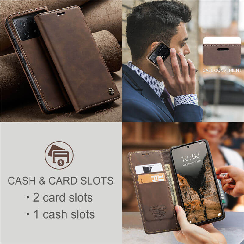 CaseMe Xiaomi Poco X6 Pro Wallet Case