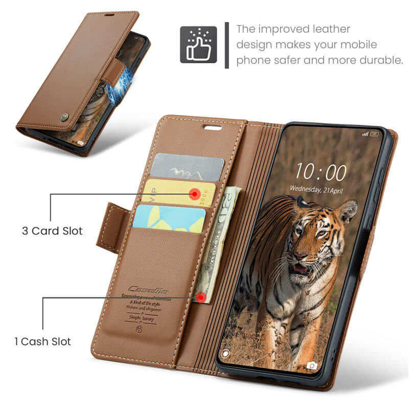 CaseMe Xiaomi Poco X7 Pro Wallet Case