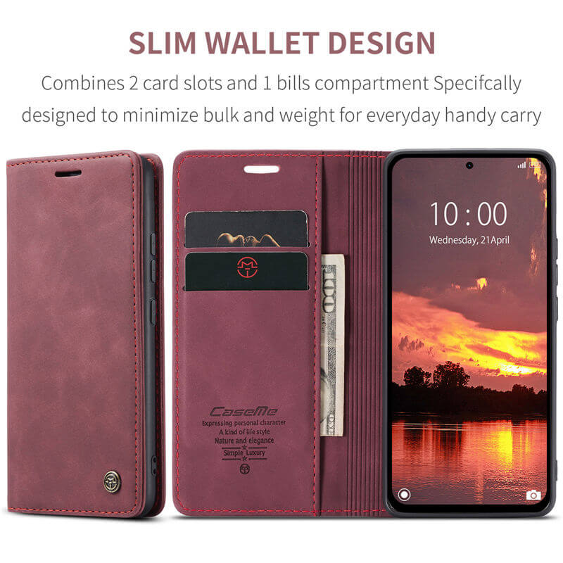 CaseMe Xiaomi Redmi Note 14 Wallet Case