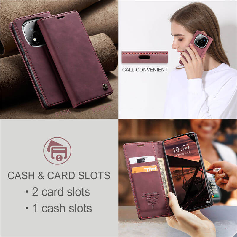 CaseMe Xiaomi Redmi Note 14 Pro/Note 14 Pro Plus Wallet Case