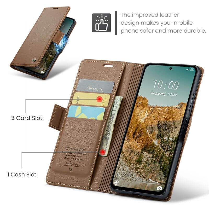 CaseMe Xiaomi Redmi Note 14 Wallet Case