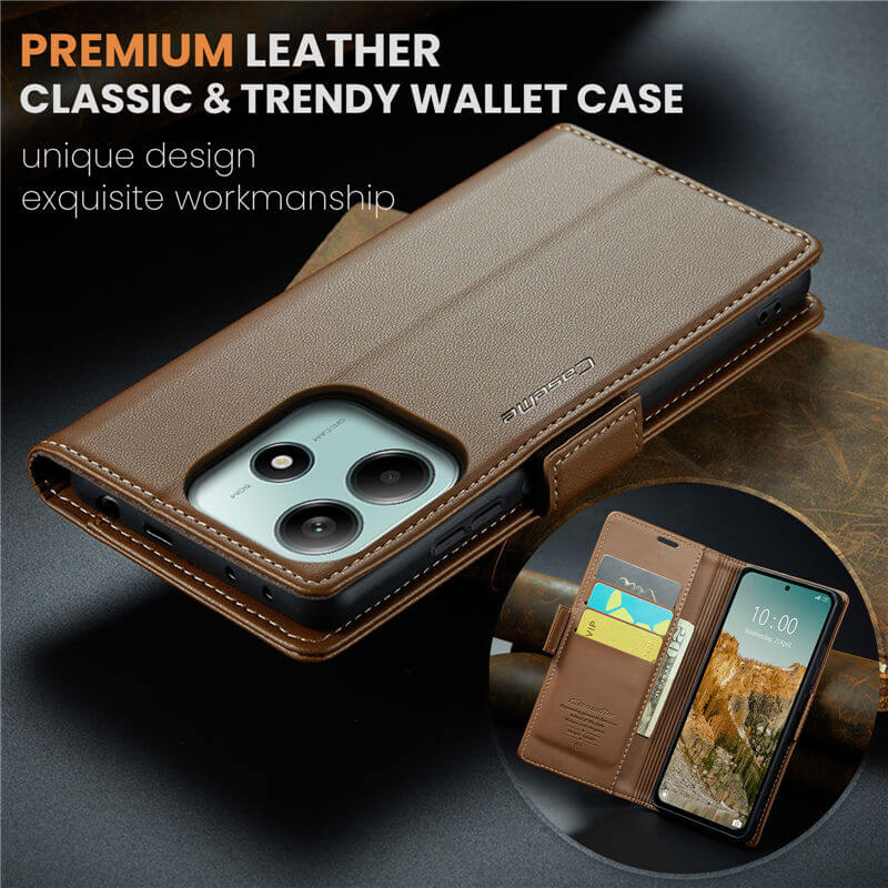 CaseMe Xiaomi Redmi Note 14 Wallet Case