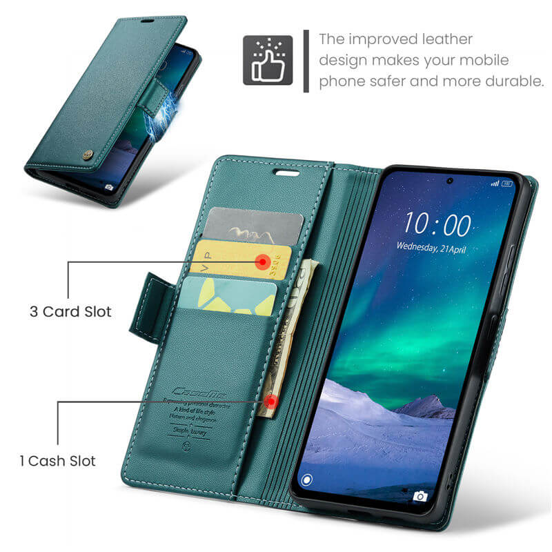 CaseMe Xiaomi Redmi Note 14 Wallet Case