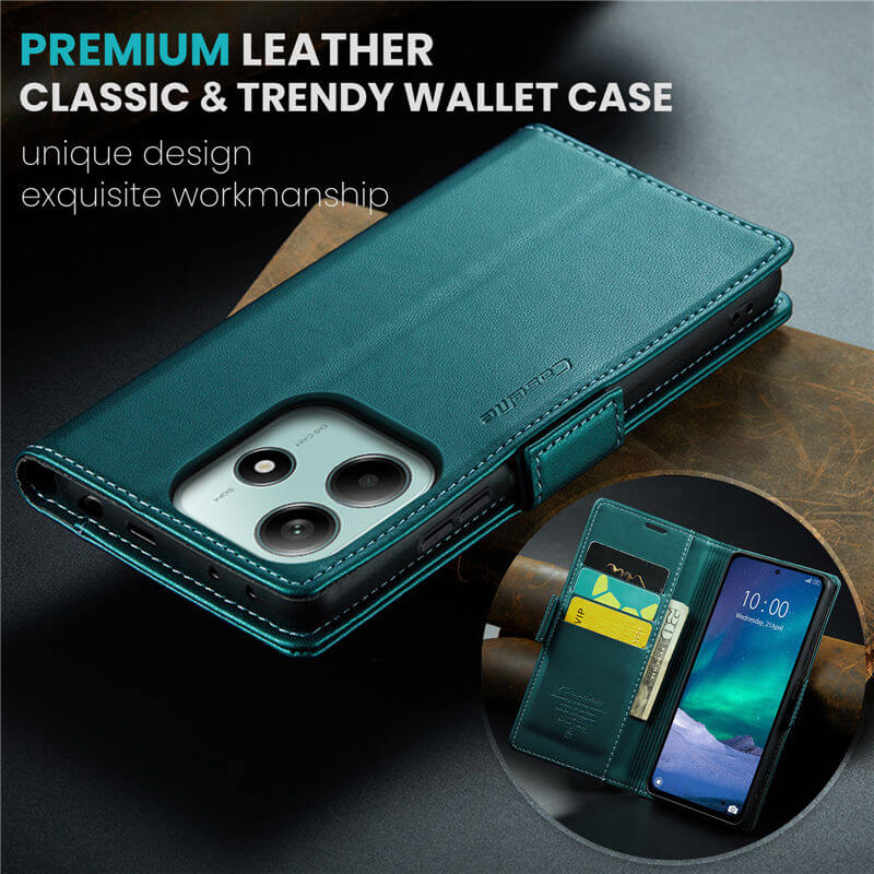 CaseMe Xiaomi Redmi Note 14 Wallet Case