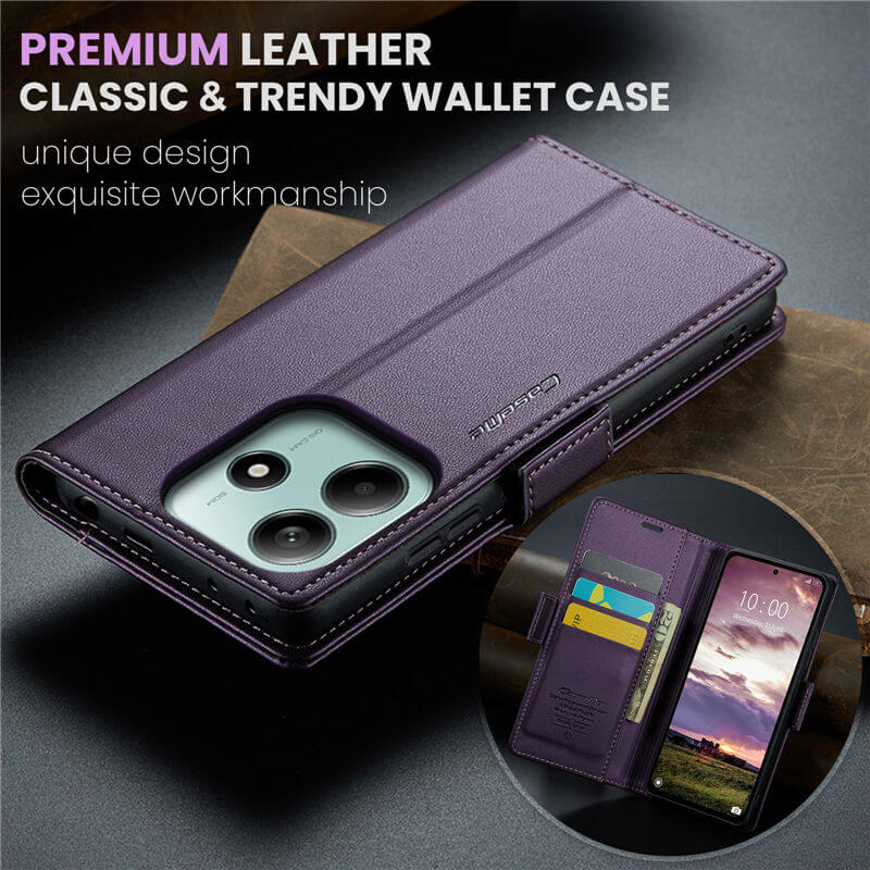 CaseMe Xiaomi Redmi Note 14 Wallet Case