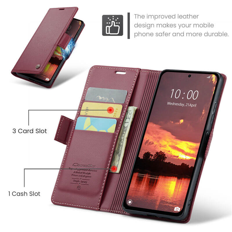 CaseMe Xiaomi Redmi Note 14 Wallet Case