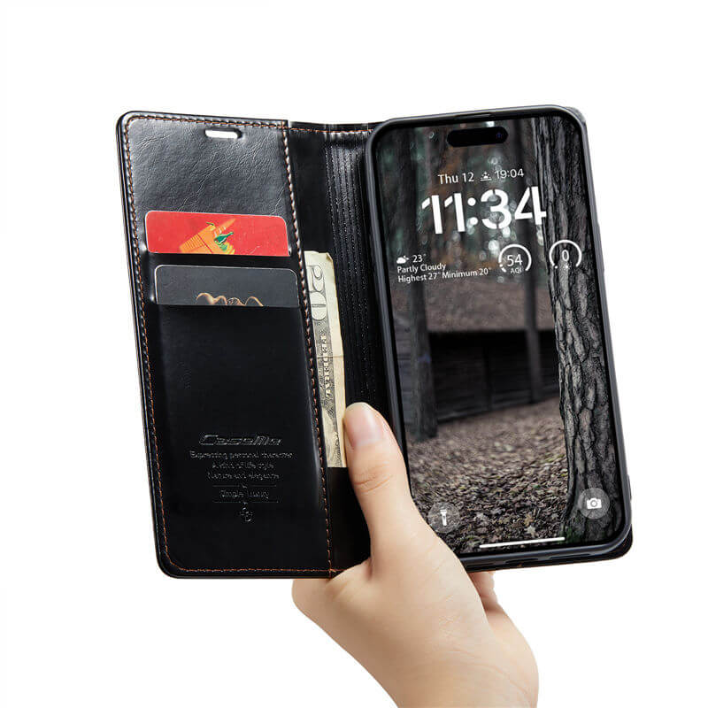 CaseMe iPhone 16 Plus Wallet Magnetic Case