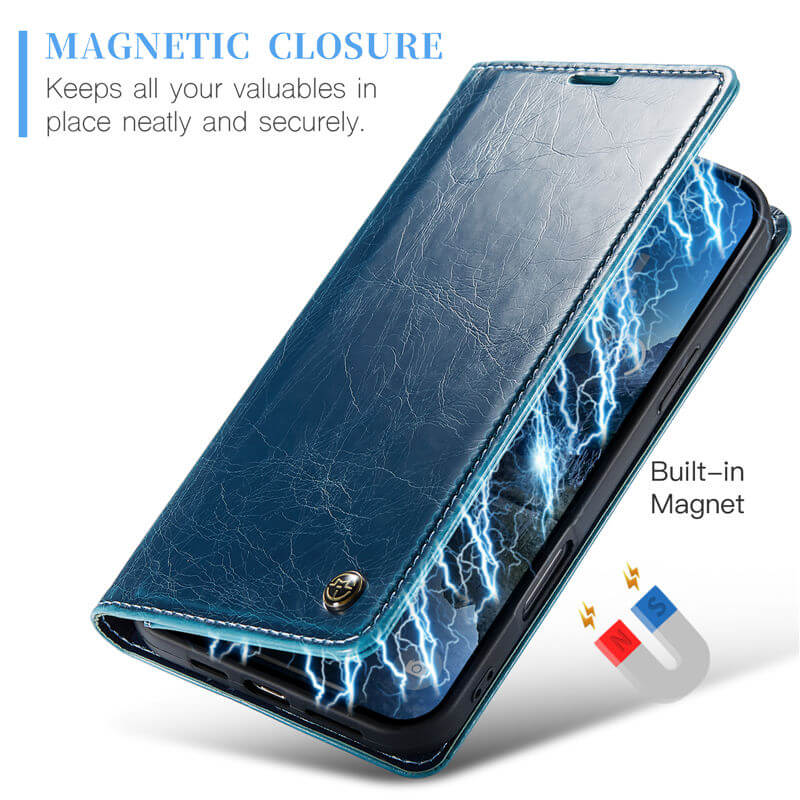 CaseMe iPhone 16 Plus Wallet Magnetic Case