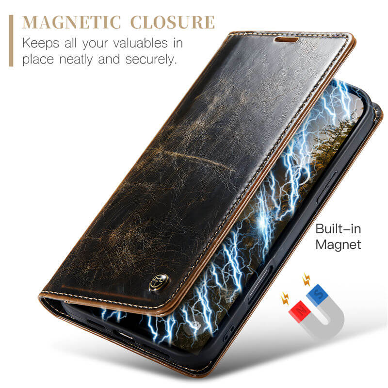 CaseMe iPhone 16 Plus Wallet Magnetic Case