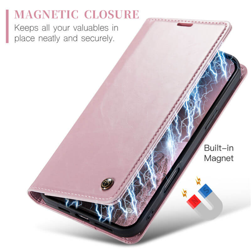 CaseMe iPhone 16 Plus Wallet Magnetic Case