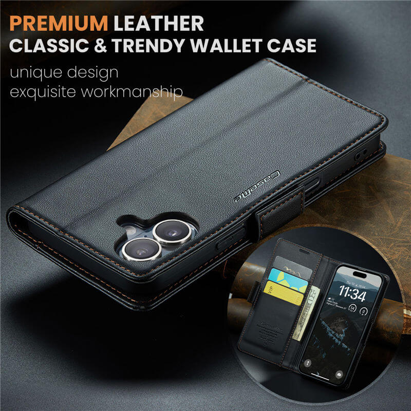 CaseMe iPhone 16 Wallet Case