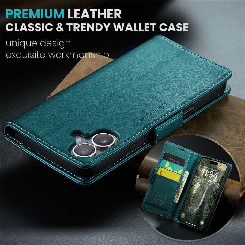 CaseMe iPhone 16 Plus Wallet Case