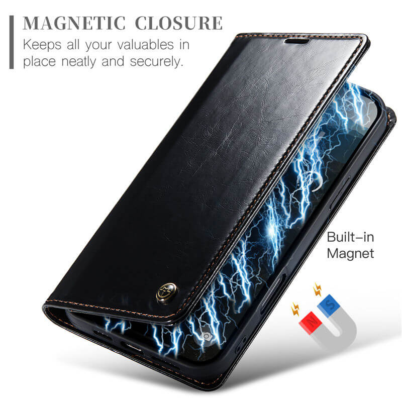 CaseMe iPhone 16 Pro Wallet Magnetic Case