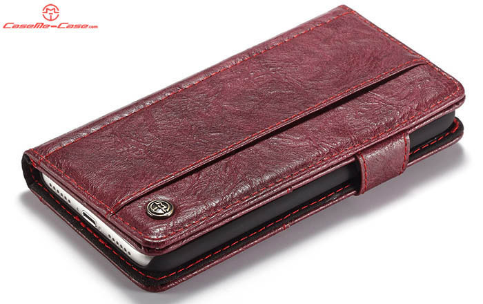 CaseMe iPhone XR Retro Card Slots Wallet Leather Case